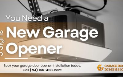 5 Signs You Need a New Garage Opener