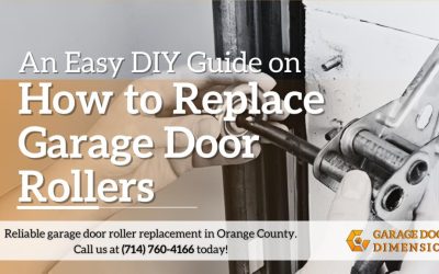 An Easy DIY Guide on How to Replace Garage Door Rollers