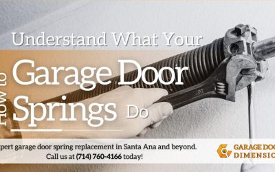 How to Understand What Your Garage Door Springs Do