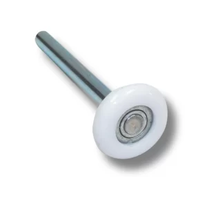 2" Nylon Roller - Silver 4" Stem, 11 Ball