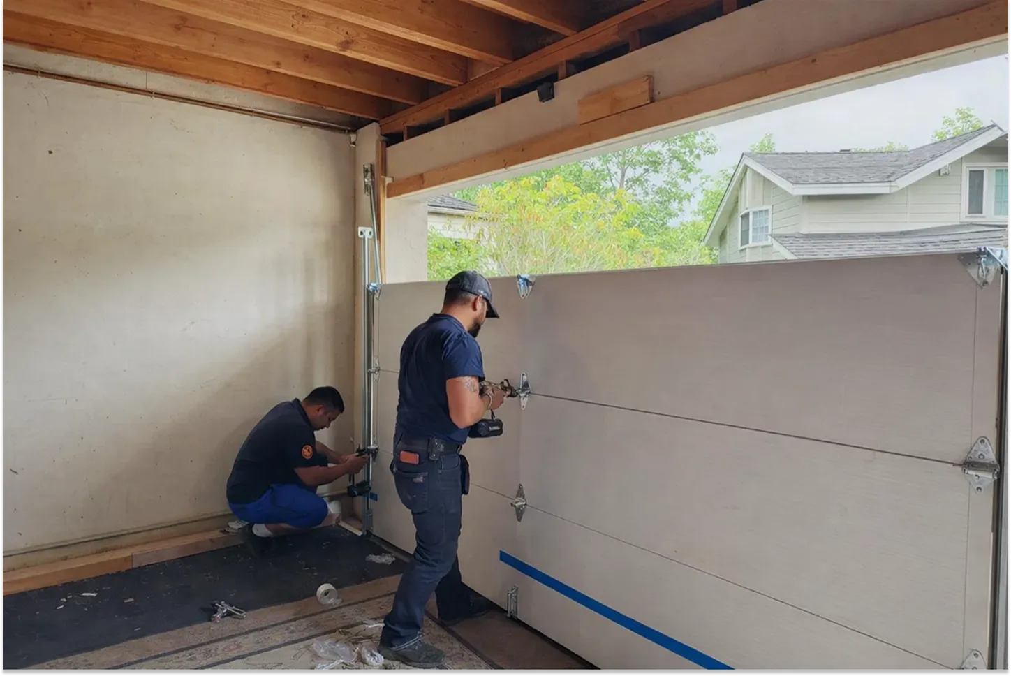 Installation Warehouse Background