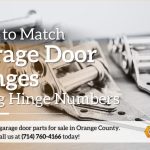 Guide to identifying garage door hinge types by number