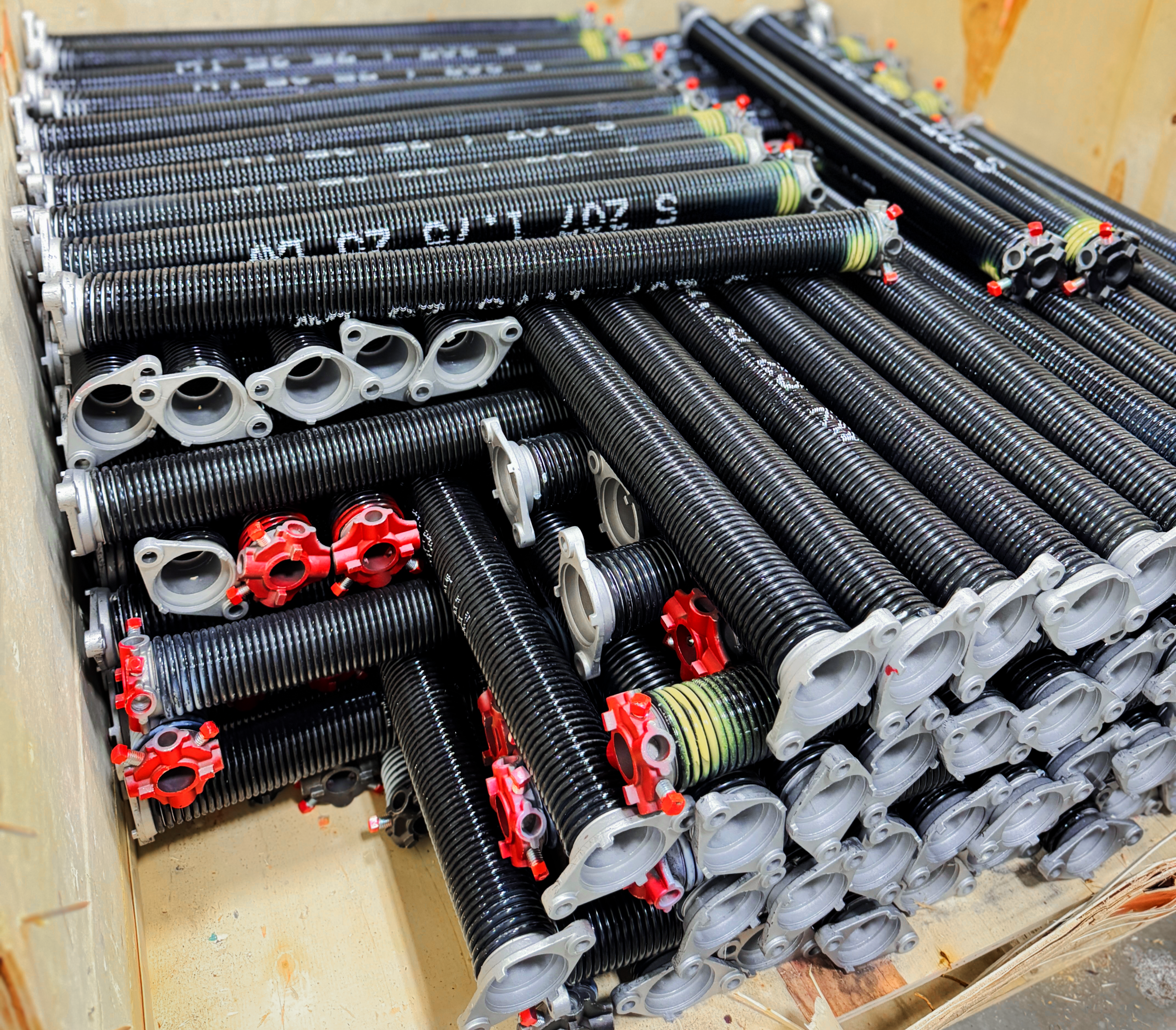 A wide range of garage door springs in Santa Ana