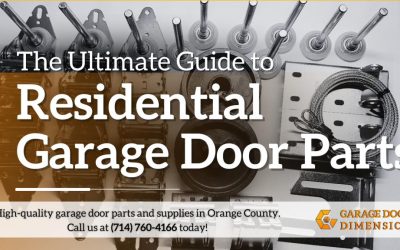 The Ultimate Guide to Residential Garage Door Parts