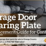 A guide to garage door bearing plate replacement for contractors working on repair projects
