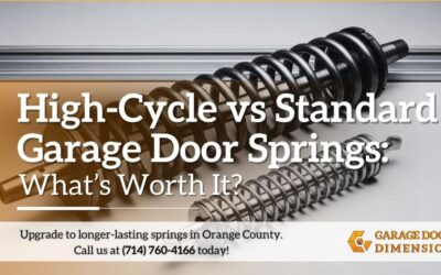 High-Cycle vs Standard Garage Door Springs: What&rsquo;s Worth It?