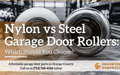Nylon vs Steel Garage Door Rollers: Which Should You Choose?