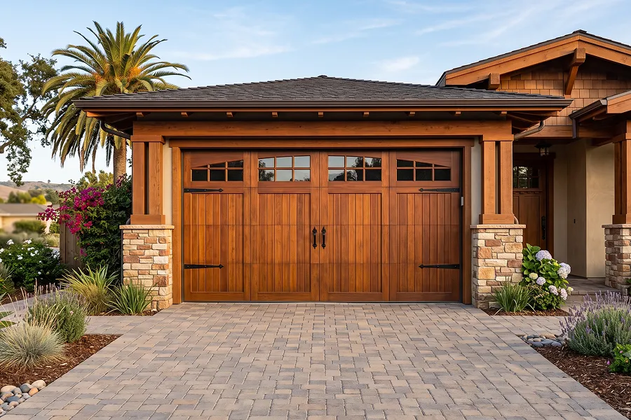 Custom & Wood Garage Doors