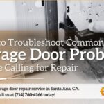 garage-door-troubleshooting-santa-ana-garage-door-dimension Garage door troubleshooting guide showing how to identify common garage door problems before calling for repair