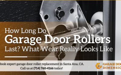 How Long Do Garage Door Rollers Last? What Wear Really Looks Like